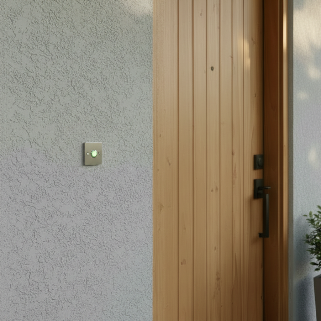 Stainless Steel Square Doorbell Expressions LTD
