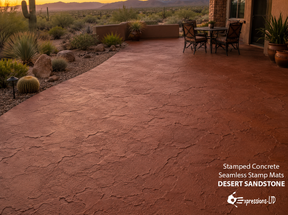 Concrete Seamless Stamp Mat - Desert Sandstone PNL Liners