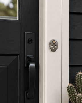 Stainless Steel Skull Halloween Doorbell Expressions LTD