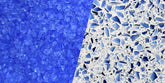 Decorative Crushed Aggregate for Concrete - Sky Blue Glass Walttools