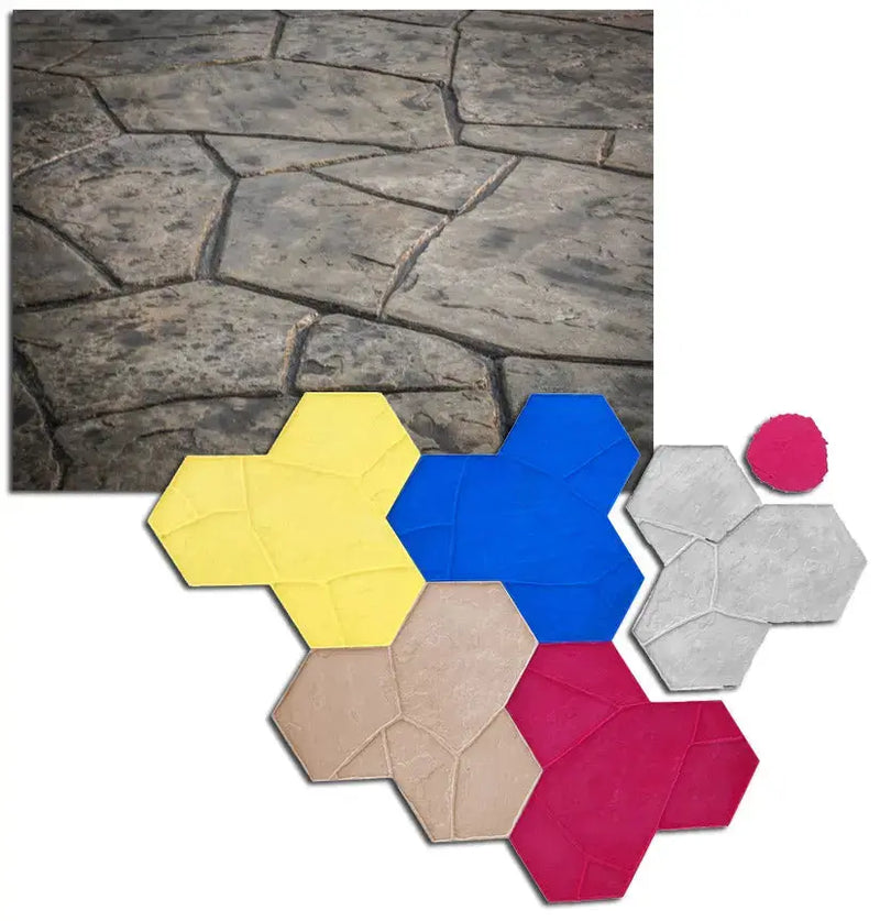 Stone Concrete Stamps American Flagstone