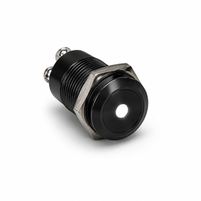 Push Button Doorbell Garage Low Voltage, Black Anodized Aluminum Expressions LTD