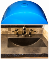 Concrete Sink Mold SDP-19 Tumulus Barrel (19.75"x11"x5.5") PNL Liners