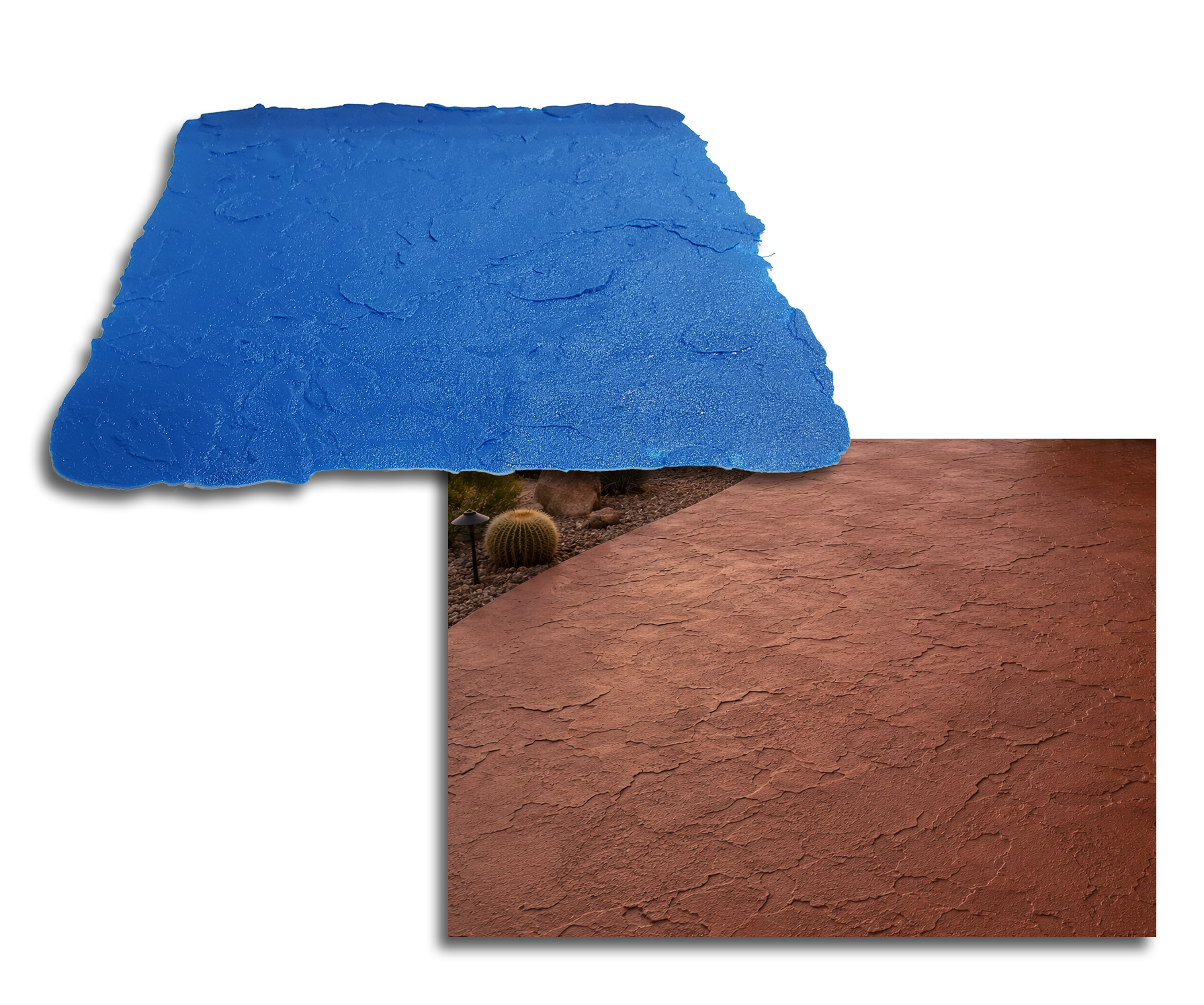 Concrete Seamless Stamp Mat - Desert Sandstone PNL Liners