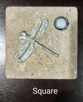 Dragonfly Stone Doorbell CustomDoorbell Diamond