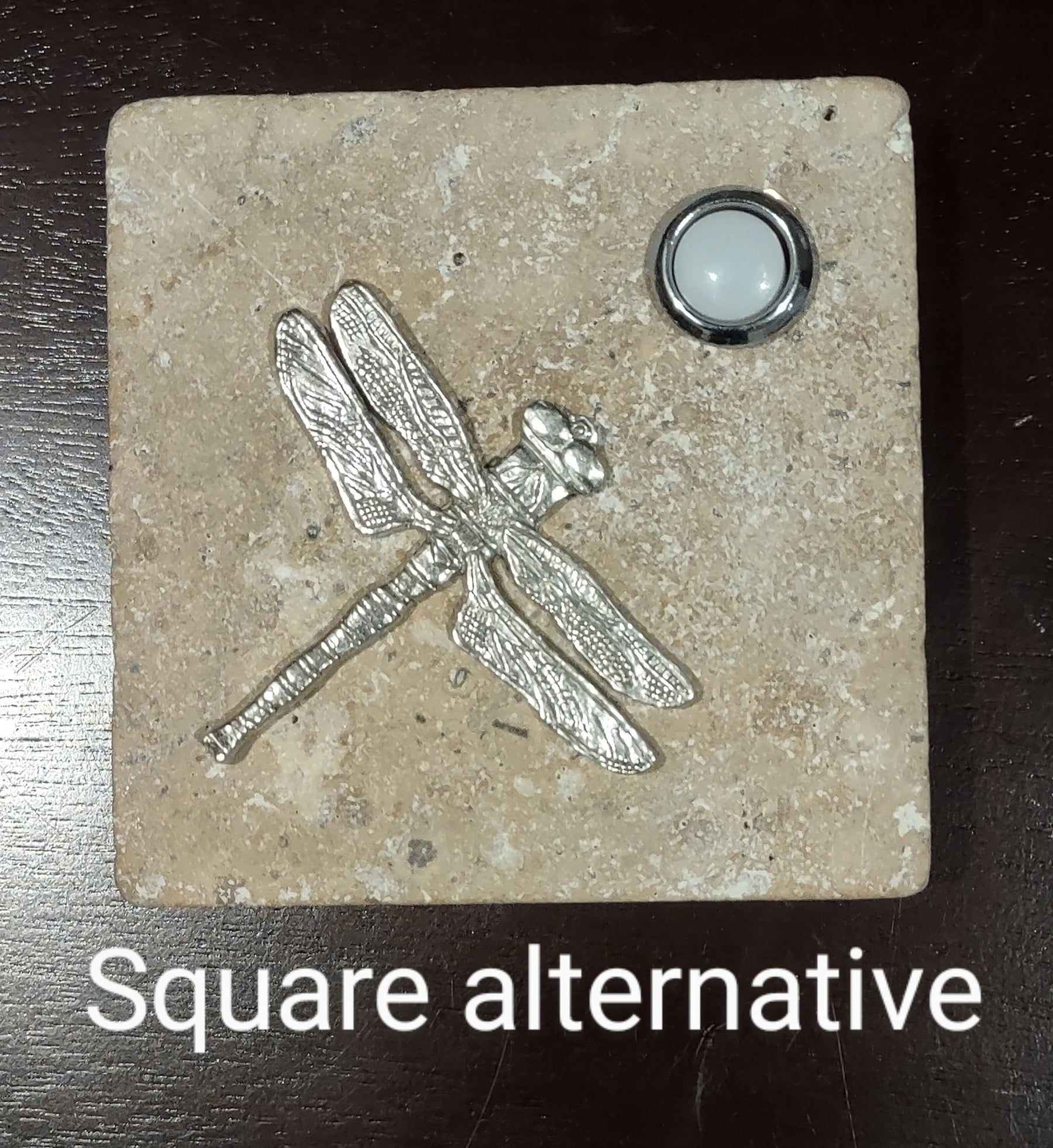 Dragonfly Stone Doorbell CustomDoorbell Diamond