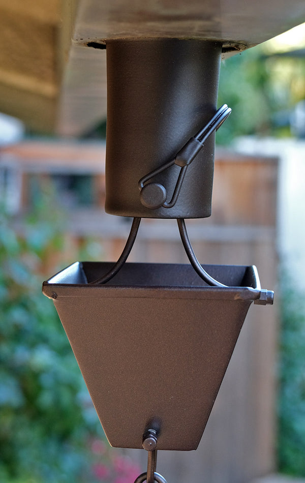 Rain Chain Gutter Installation Kit - Hanger for Rainchains 3" RainChains