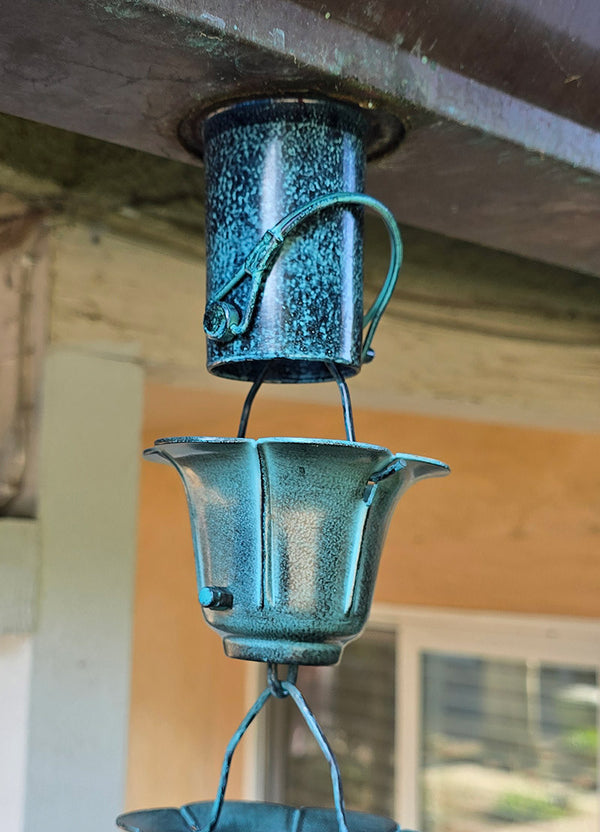 Rain Chain Gutter Installation Kit - Hanger for Rainchains 3" RainChains