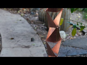 Rain Chain Origami™ -Copper