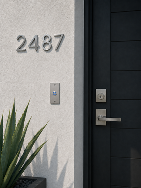 Stainless Steel Rectangle Doorbell Expressions LTD