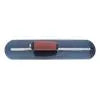 18 X 4" Blue Steel Finishing Trowel-Fully Rounded w/Curved DuraSoft® Handle Marshalltown