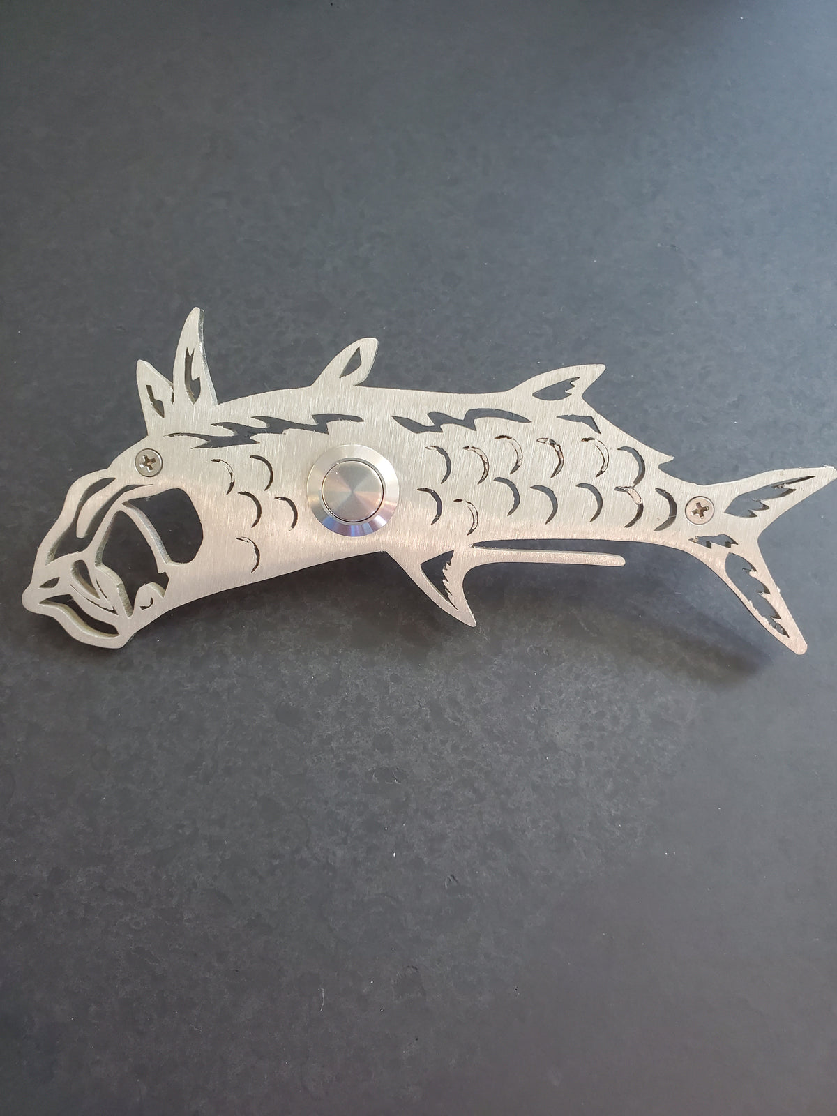 Stainless Steel Koi Fish Doorbell Expressions LTD