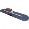 22 X 5" Blue Steel Finishing Trowel-Fully Rounded w/Curved DuraSoft® Handle Marshalltown