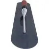 24 X 5" Blue Steel Finishing Trowel-Fully Rounded w/Curved DuraSoft® Handle Marshalltown