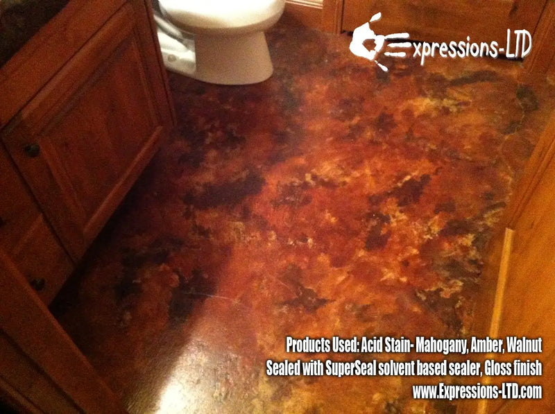 Acid Stain for Concrete Tru Tint