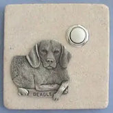 Beagle Dog Breed Stone Doorbell CustomDoorbell