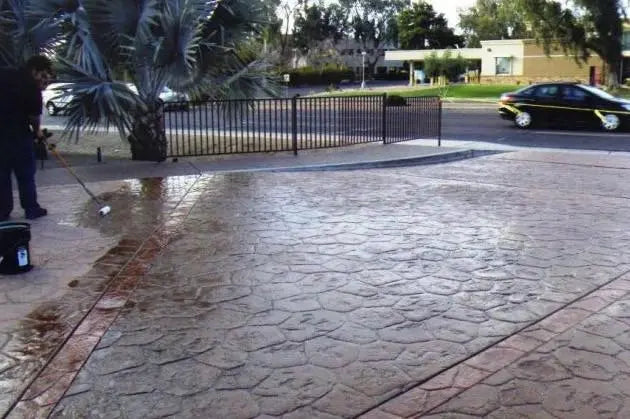 Best Stamped Concrete And Cure Sealer