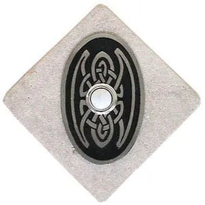 Celtic Knot 2 Stone Doorbell CustomDoorbell Diamond