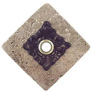 Clavos Stone Doorbell in Pewter, Brass, ORB or Bronze CustomDoorbell Diamond Plus