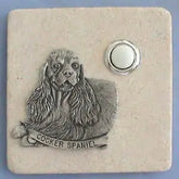 Cocker Spaniel Dog Stone Doorbell CustomDoorbell