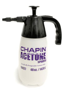 Concrete Acid / Acetone Stain Hand Sprayer 48oz Chapin
