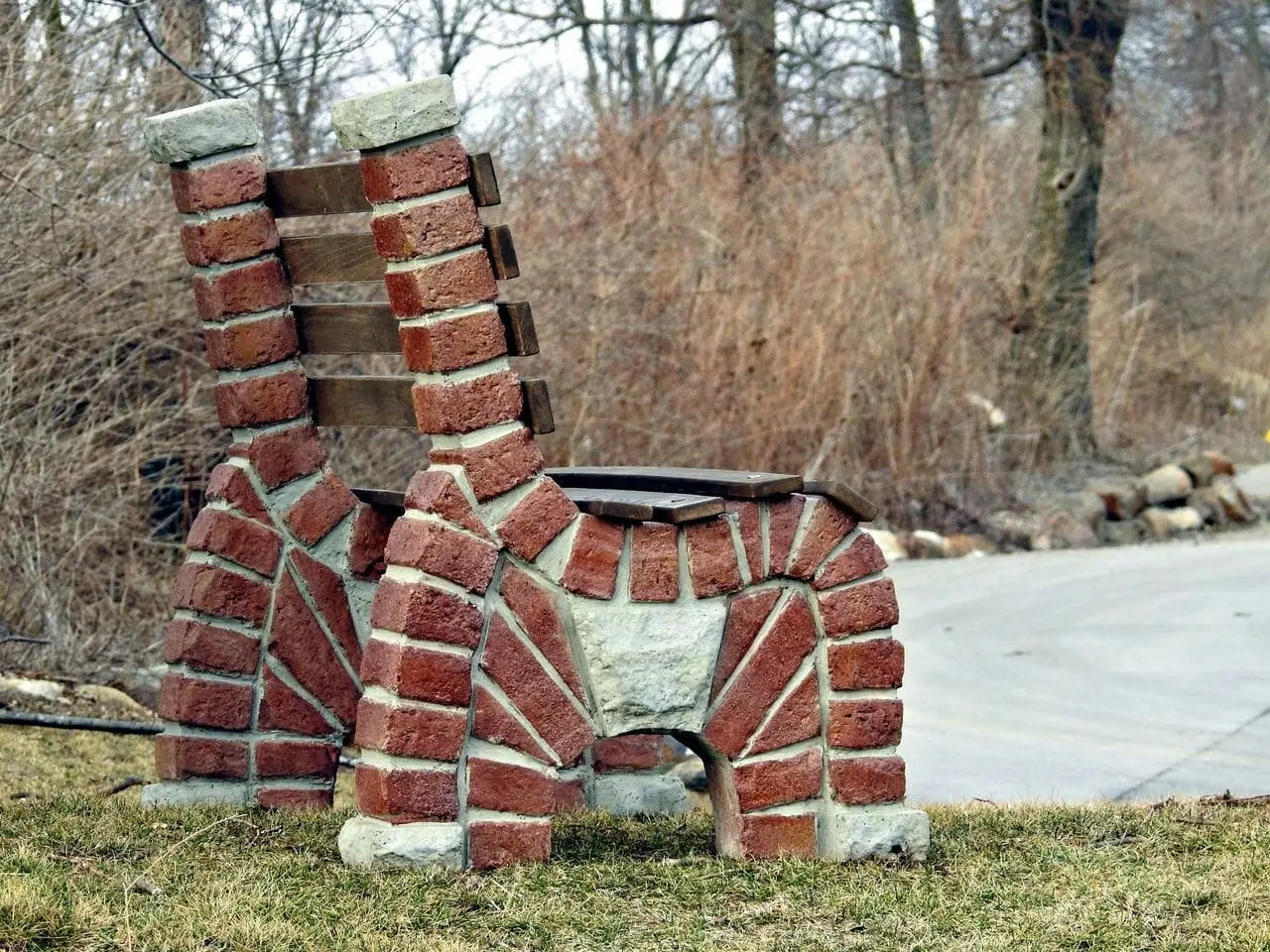 Concrete Bench Mold - Stacked Arch Brick Walttools-Stamps