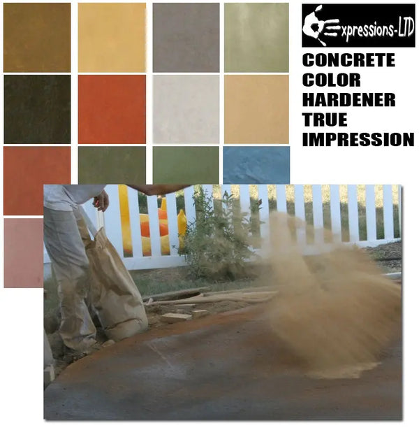Concrete Color Hardener, True Impression