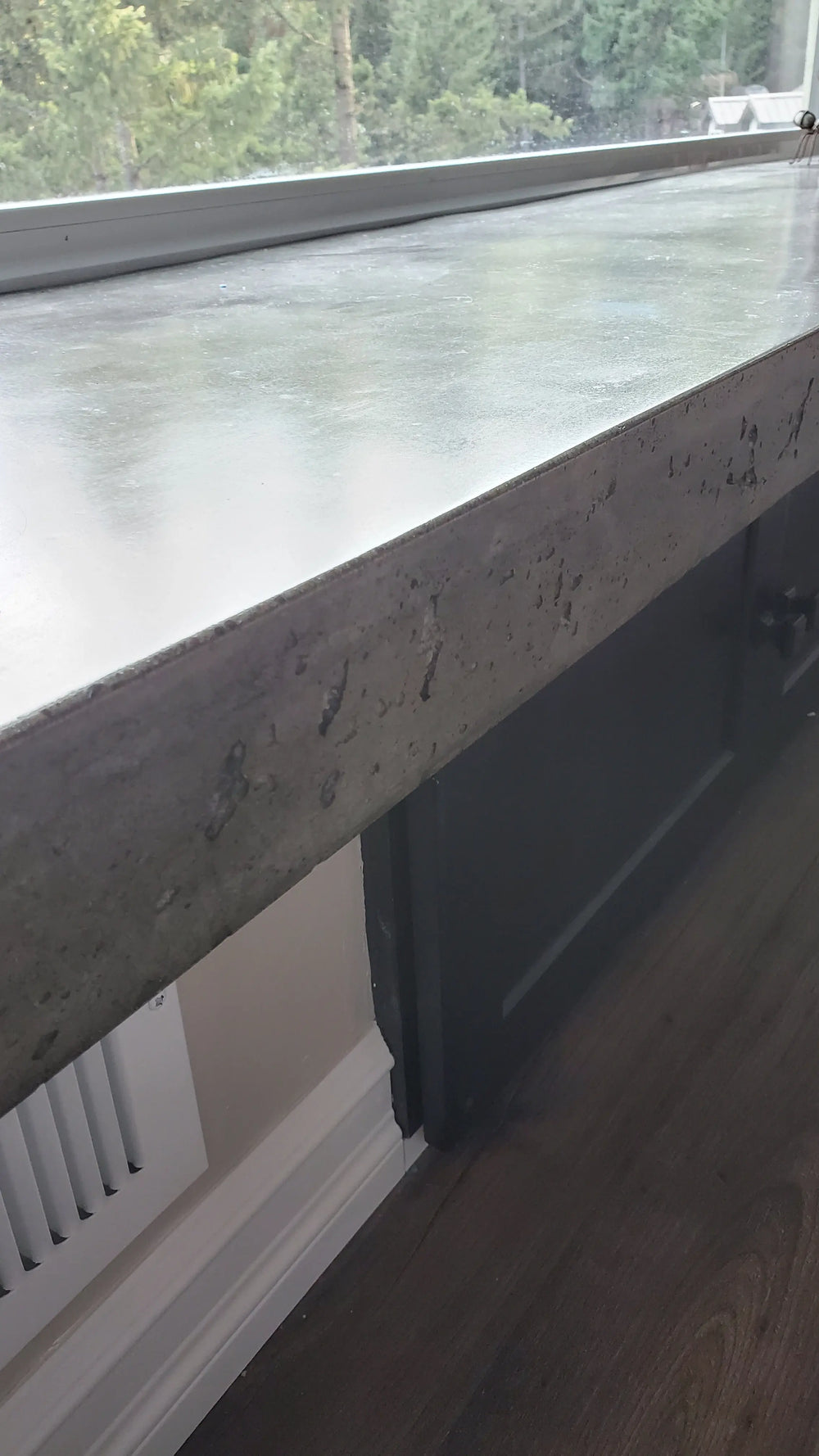 Concrete Countertop Forms - 3.5" Flat Square Commercial Bar