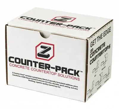 Concrete Countertop Z Counter Pack Mix Additive Z-Form