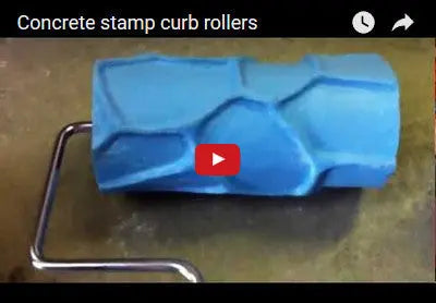 Concrete Curb & Border Stamp Roller - Slate PNL Liners