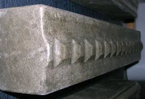 Concrete Edge Form Liner - 2" Craftsman Dentil PNL Liners