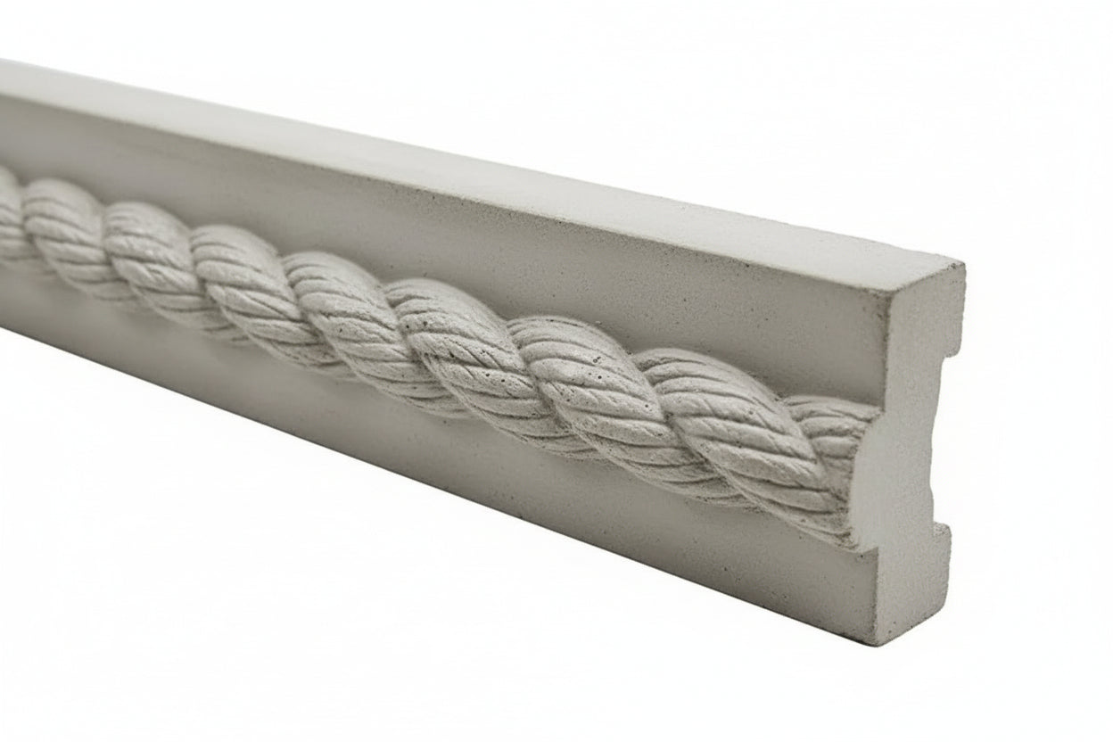 Concrete Edge Form Liner - 2" Rope PNL Liners