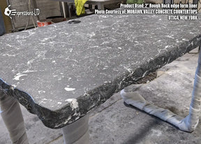 Concrete Edge Form Liner - 2" Rough Rock Granite PNL Liners