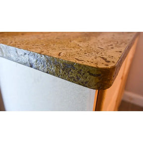 Concrete Edge Form Liner - 2.25" Thin Travertine Texture Z-Form
