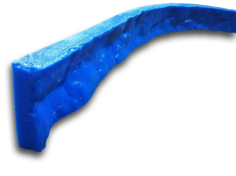 Concrete Edge Form Liner 3" Chiseled Rock