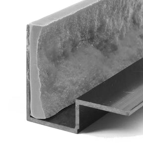 Concrete Edge Form Liner - 3.5" Rock Face Z-Form