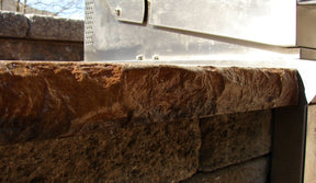Concrete Edge Form Liner - 4" Rough Rock PNL Liners