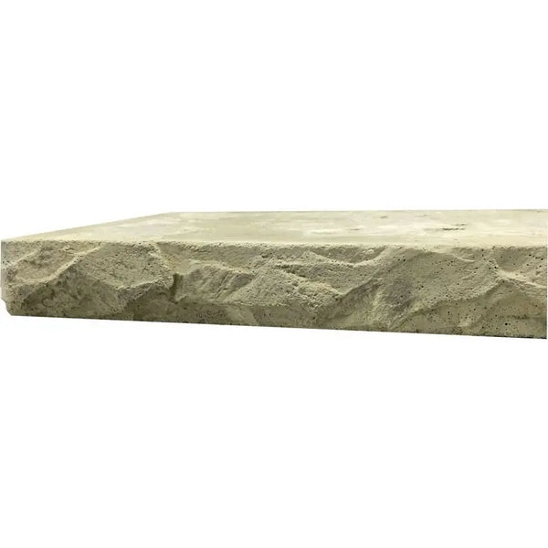 Concrete Edge Form Liner Heavy Chiseled Slate (2.25" and 3.5" Height