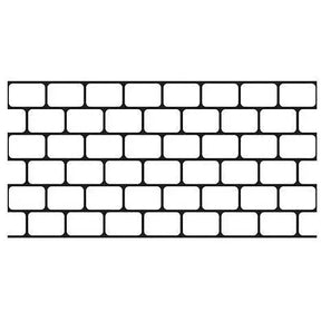 Concrete Paper Stencil - Cobblestone Expressions LTD