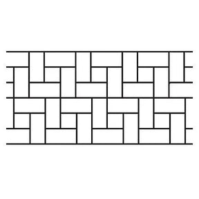 Concrete Paper Stencil - Flanders Weave DCI Stencils