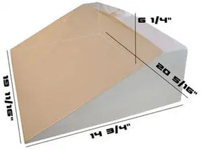 Concrete Sink Mold SDP-29 Traditional Ramp (20.25"x14.75"x6") PNL Liners
