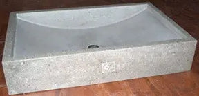 Concrete Sink Mold SDP-37 Shallow Wave (23 7/8"x13 7/8"X3 1/2") PNL Liners