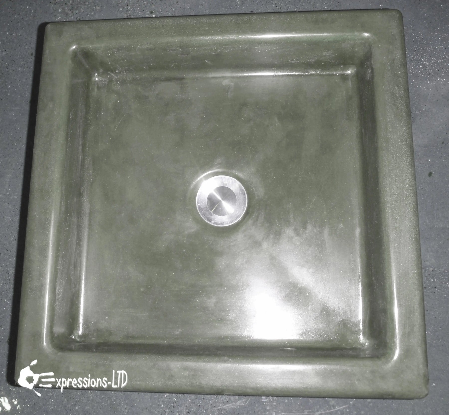 Concrete Sink Mold SDP-47 Vessel Box (15"x15"x2.25") PNL Liners