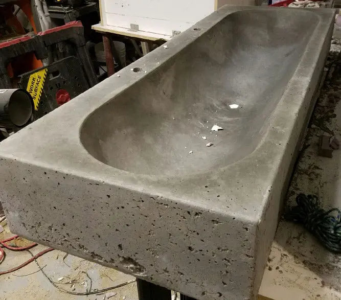 Concrete Sink Mold SDP-5 Trough Design (48.25"x13.25"x6") PNL Liners