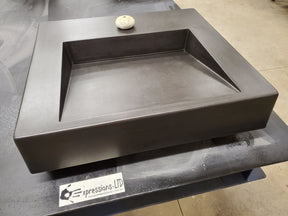 Concrete Sink Mold SDP-52 ADA Shallow Ramp Tray (24"x22"x5") PNL Liners