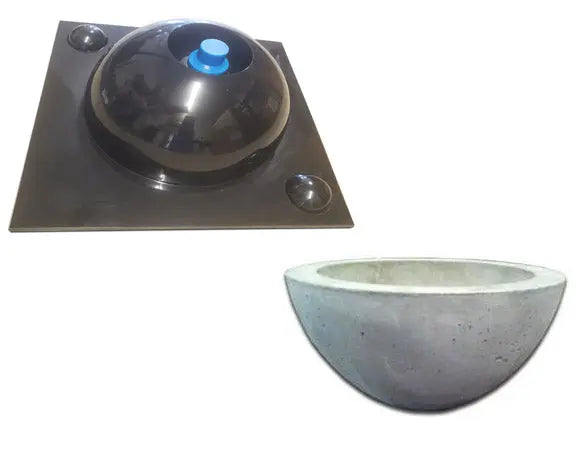 Concrete Vessel ABS Sink Mold DPM-10 Bowl (14"x6.5") Expressions LTD