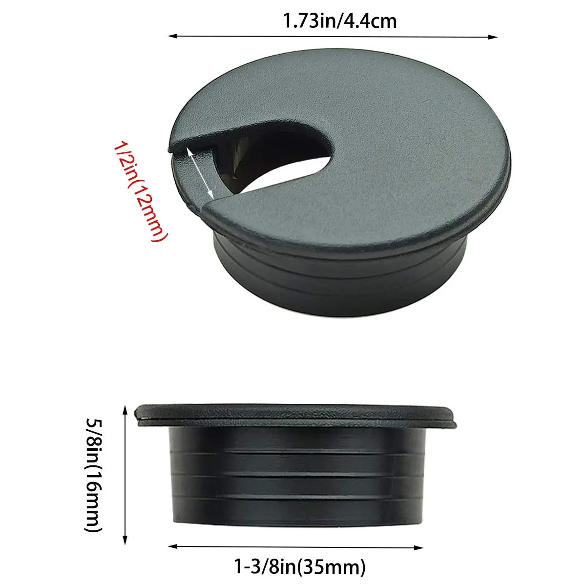 Countertop Hole Caps for Cables Cords Expressions LTD