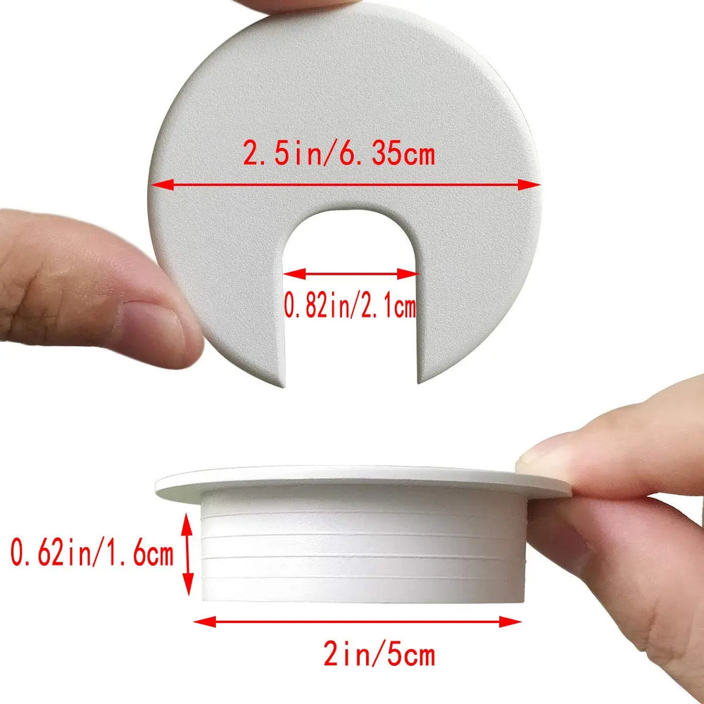Computer Hole Capping Countertop Hole Caps for Cables Cords