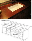 Expressions LTD Custom Made Concrete Countertops Sinks Tables and More ...
