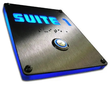 Custom Signage Backlit Room Number Panels Expressions LTD